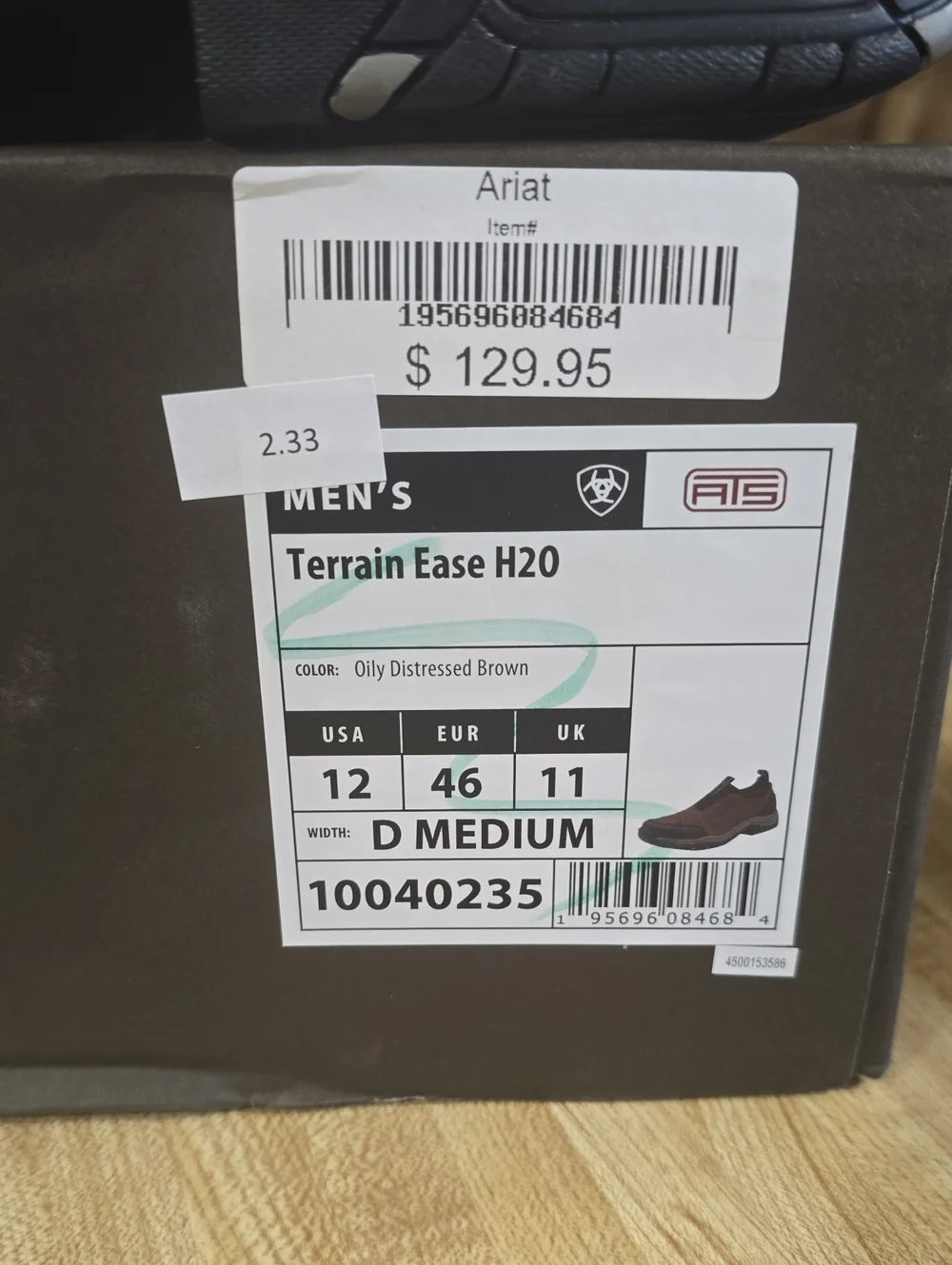 Ariat waterproof men